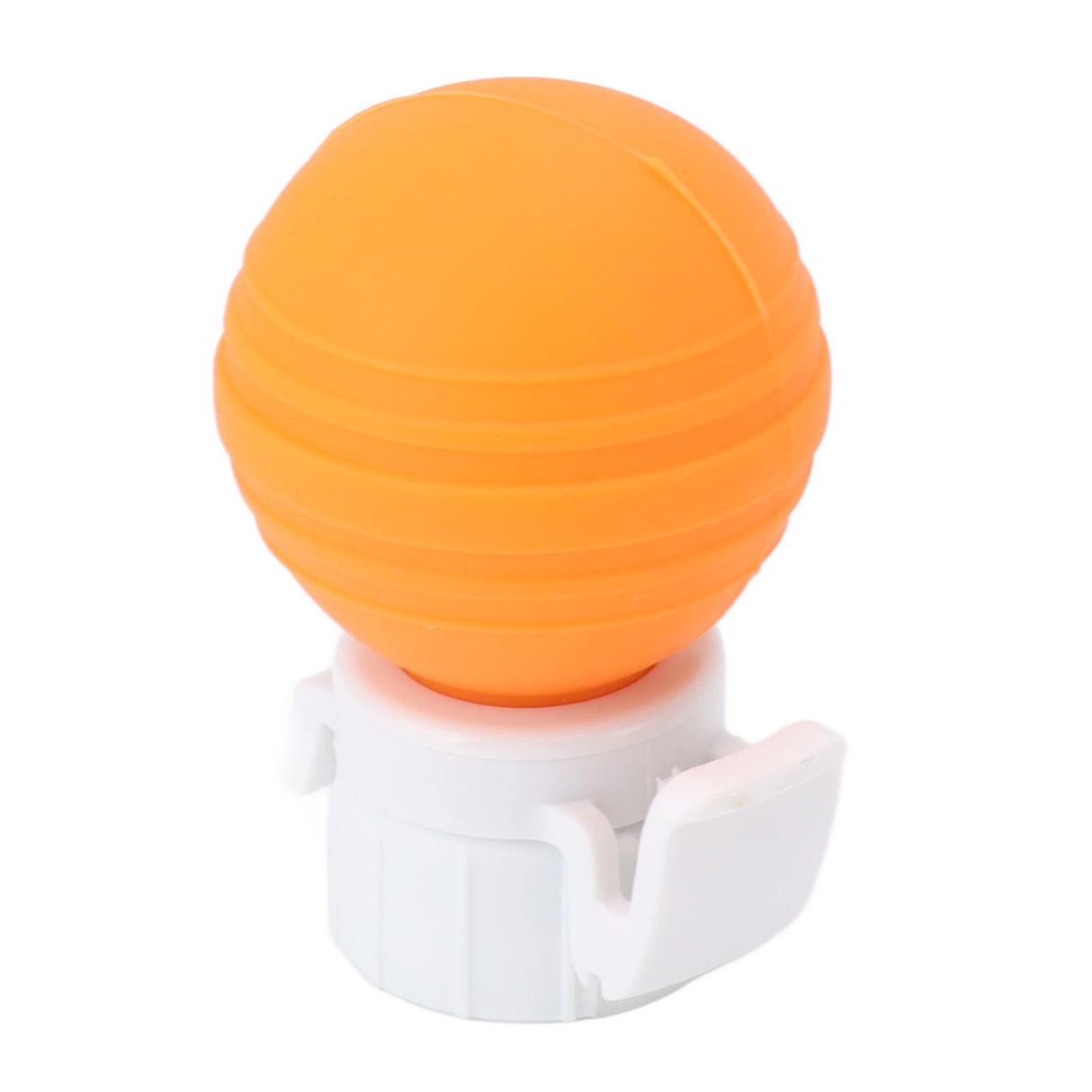 Soda Bottle Lid Silicone Leak Proof Carbonated Drink Air Pump Lid Fizz Keeper Pump Cap Saver Stopper Lids Orange