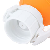 Soda Bottle Lid Silicone Leak Proof Carbonated Drink Air Pump Lid Fizz Keeper Pump Cap Saver Stopper Lids Orange