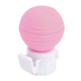 Soda Bottle Lid Silicone Leak Proof Carbonated Drink Air Pump Lid Fizz Keeper Pump Cap Saver Stopper Lids Pink - Rear View