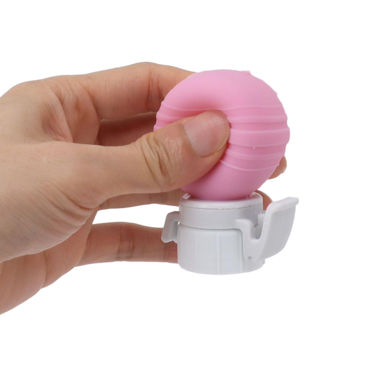 Soda Bottle Lid Silicone Leak Proof Carbonated Drink Air Pump Lid Fizz Keeper Pump Cap Saver Stopper Lids Pink