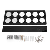 Wall Mounted Coffee Pod Holder Space Saving Under Counter Cabinet Coffee Pod Holder Black