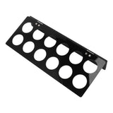 Wall Mounted Coffee Pod Holder Space Saving Under Counter Cabinet Coffee Pod Holder Black