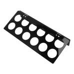 Wall Mounted Coffee Pod Holder Space Saving Under Counter Cabinet Coffee Pod Holder Black