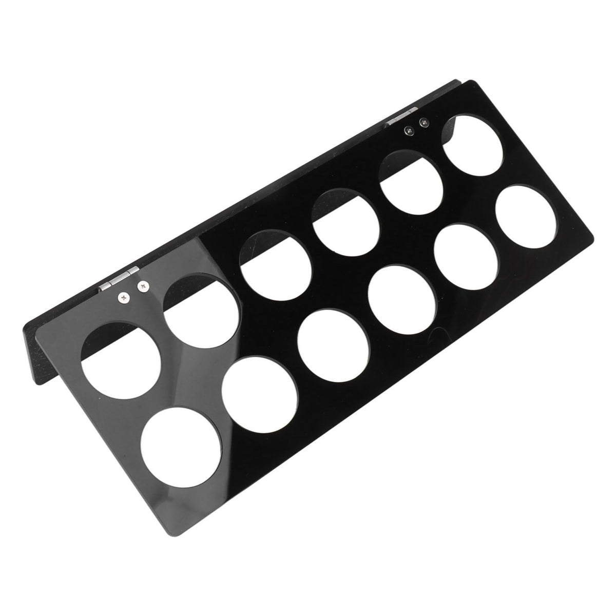 Wall Mounted Coffee Pod Holder Space Saving Under Counter Cabinet Coffee Pod Holder Black