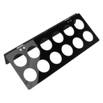 Wall Mounted Coffee Pod Holder Space Saving Under Counter Cabinet Coffee Pod Holder Black