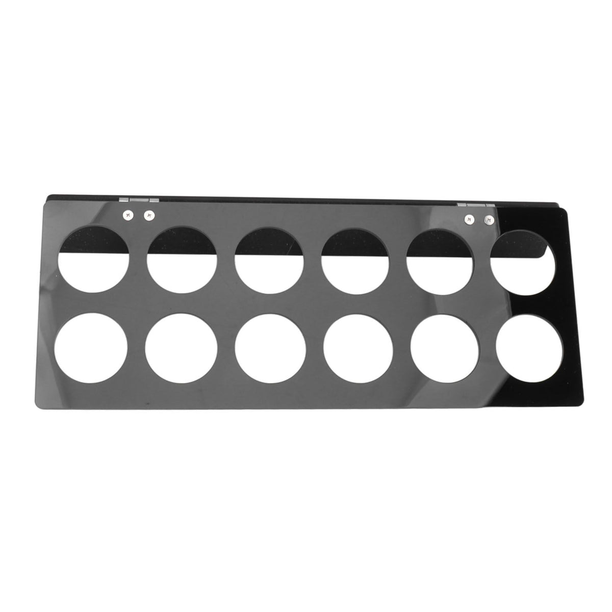 Wall Mounted Coffee Pod Holder Space Saving Under Counter Cabinet Coffee Pod Holder Black