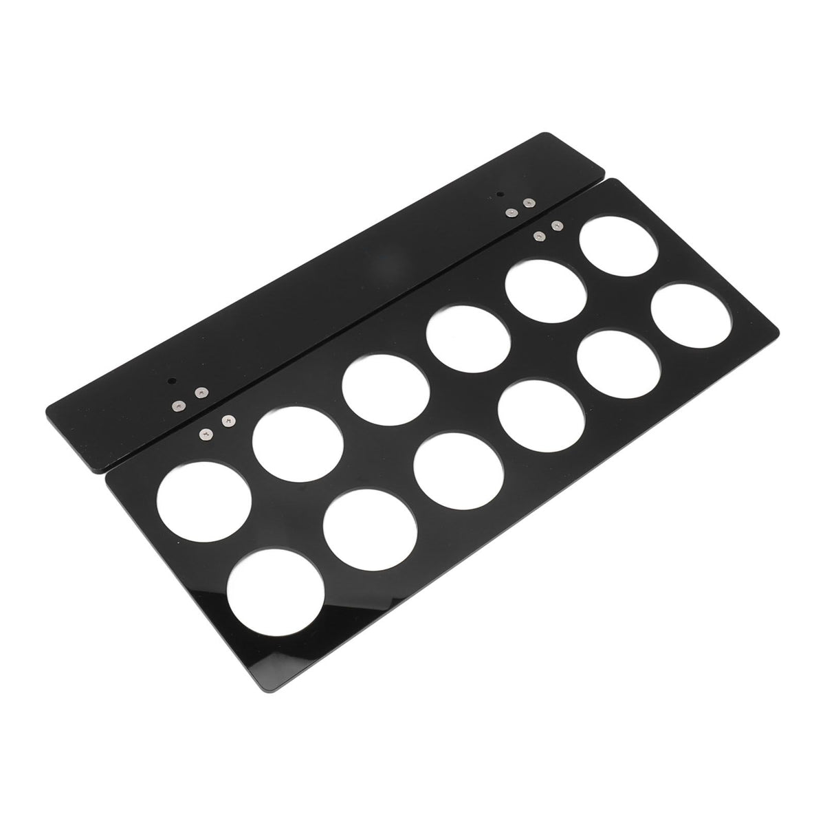 Wall Mounted Coffee Pod Holder Space Saving Under Counter Cabinet Coffee Pod Holder Black