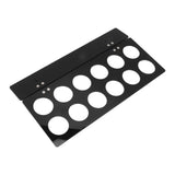 Wall Mounted Coffee Pod Holder Space Saving Under Counter Cabinet Coffee Pod Holder Black - 45-Degree Angle