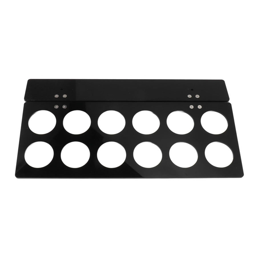 Wall Mounted Coffee Pod Holder Space Saving Under Counter Cabinet Coffee Pod Holder Black