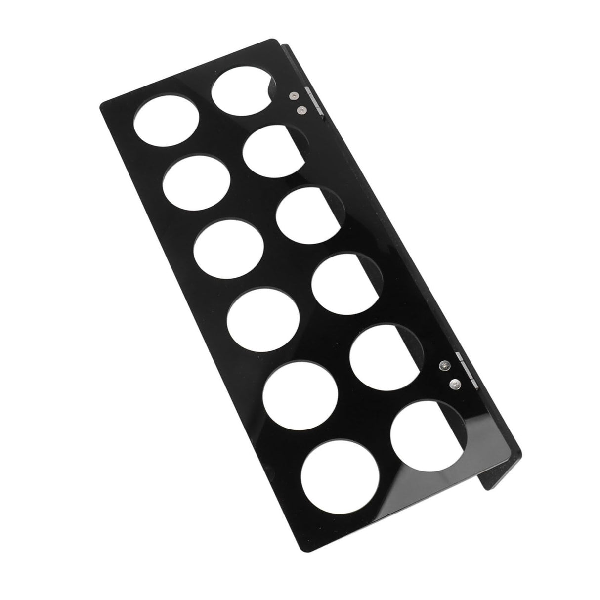 Wall Mounted Coffee Pod Holder Space Saving Under Counter Cabinet Coffee Pod Holder Black
