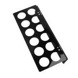 Wall Mounted Coffee Pod Holder Space Saving Under Counter Cabinet Coffee Pod Holder Black