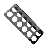 Wall Mounted Coffee Pod Holder Space Saving Under Counter Cabinet Coffee Pod Holder Black