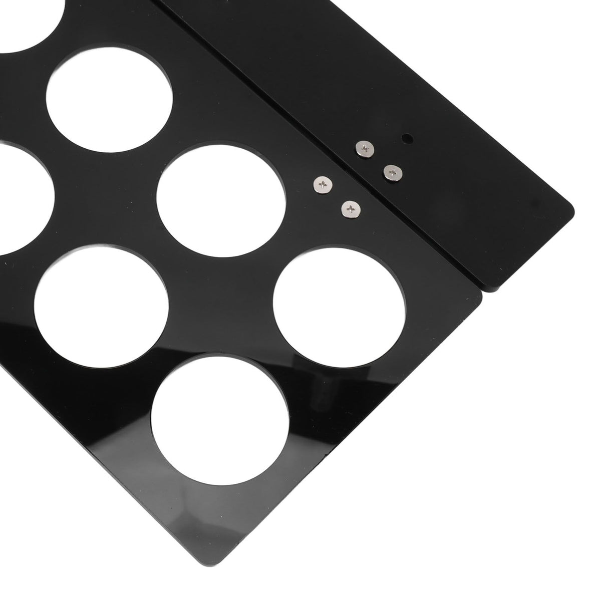 Wall Mounted Coffee Pod Holder Space Saving Under Counter Cabinet Coffee Pod Holder Black