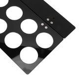 Wall Mounted Coffee Pod Holder Space Saving Under Counter Cabinet Coffee Pod Holder Black - Extra Image