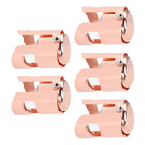 5Pcs Champagne Bottle Stopper Stainless Steel Champagne Sealer Plug Reusable Wine Saver for Wine Bottles Sparkling Bottles Rose Gold