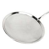 Oil Colander Efficiency Filtration Easy To Use Fine Mesh Food Strainer Spoon for Grease Gravy Foam S - Extra Image