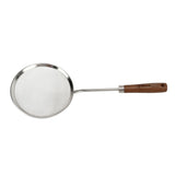 Oil Colander Efficiency Filtration Easy To Use Fine Mesh Food Strainer Spoon for Grease Gravy Foam L - Front View