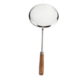 Oil Colander Efficiency Filtration Easy To Use Fine Mesh Food Strainer Spoon for Grease Gravy Foam L