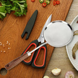 Oil Colander Efficiency Filtration Easy To Use Fine Mesh Food Strainer Spoon for Grease Gravy Foam L