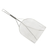 Kitchen Utensils Strainer Spoon Stainless Steel Strainer Spoon Durable Drain Strainer Skimmer Slotted Spoon for Home Restaurant Small - Low Angle