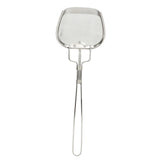 Fine Mesh Strainer 0.02in 304 Stainless Steel Firm Stable Handle Smoothing Skimmer Spoon for Kitchen Cooking