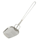 Fine Mesh Strainer 0.02in 304 Stainless Steel Firm Stable Handle Smoothing Skimmer Spoon for Kitchen Cooking