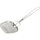 Fine Mesh Strainer 0.02in 304 Stainless Steel Firm Stable Handle Smoothing Skimmer Spoon for Kitchen Cooking