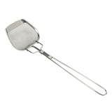Fine Mesh Strainer 0.02in 304 Stainless Steel Firm Stable Handle Smoothing Skimmer Spoon for Kitchen Cooking - Extra Image