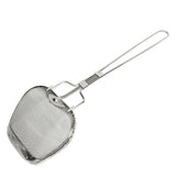 Fine Mesh Strainer 0.02in 304 Stainless Steel Firm Stable Handle Smoothing Skimmer Spoon for Kitchen Cooking - Extra Image