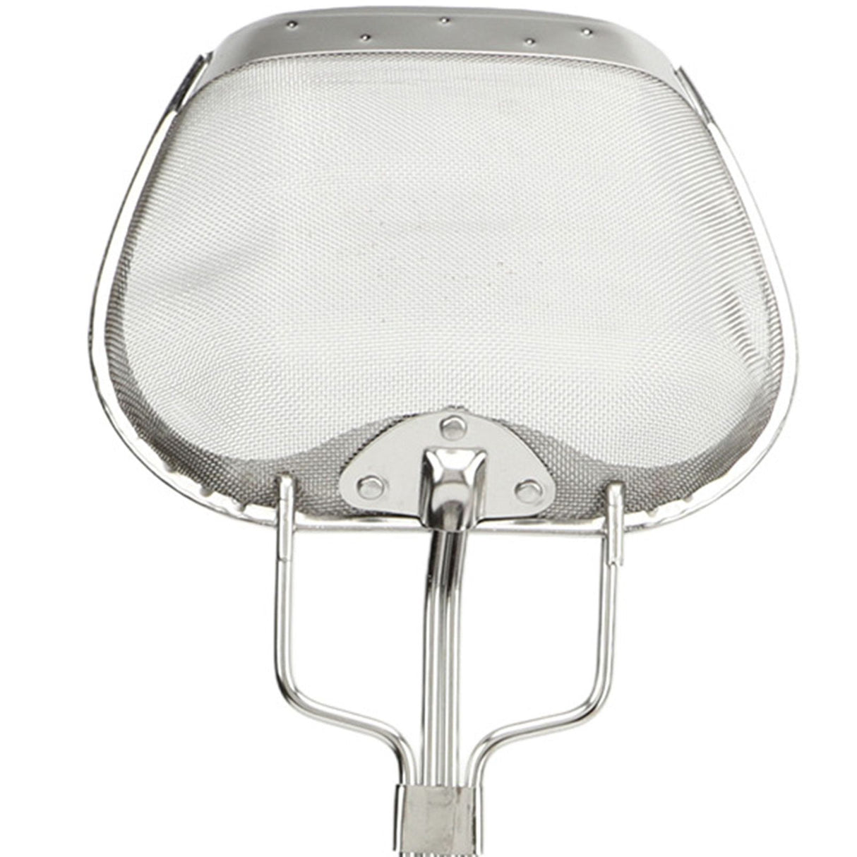 Fine Mesh Strainer 0.02in 304 Stainless Steel Firm Stable Handle Smoothing Skimmer Spoon for Kitchen Cooking