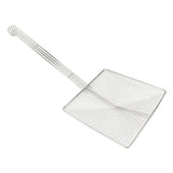 Stainless Steel Square Strainer Skimmer Ladle for Cooking Frying Kitchen Gadgets Mesh Strainer Pasta Strainer Spoon Coarse Mesh