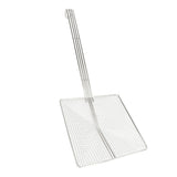 Stainless Steel Square Strainer Skimmer Ladle for Cooking Frying Kitchen Gadgets Mesh Strainer Pasta Strainer Spoon Coarse Mesh