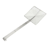 Stainless Steel Square Strainer Skimmer Ladle for Cooking Frying Kitchen Gadgets Mesh Strainer Pasta Strainer Spoon Coarse Mesh