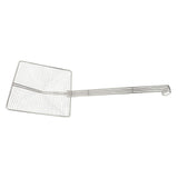 Stainless Steel Square Strainer Skimmer Ladle for Cooking Frying Kitchen Gadgets Mesh Strainer Pasta Strainer Spoon Coarse Mesh