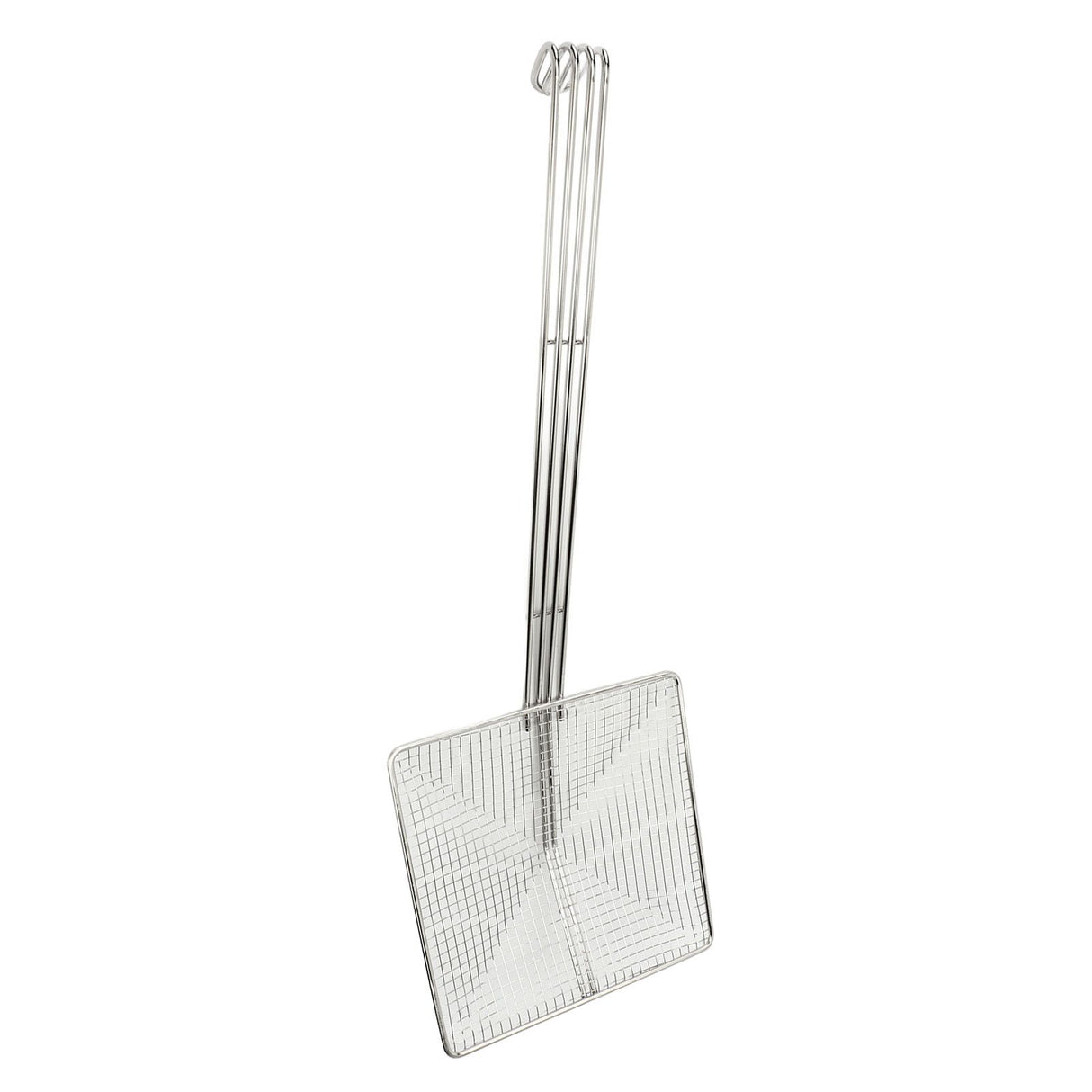Stainless Steel Square Strainer Skimmer Ladle for Cooking Frying Kitchen Gadgets Mesh Strainer Pasta Strainer Spoon Coarse Mesh