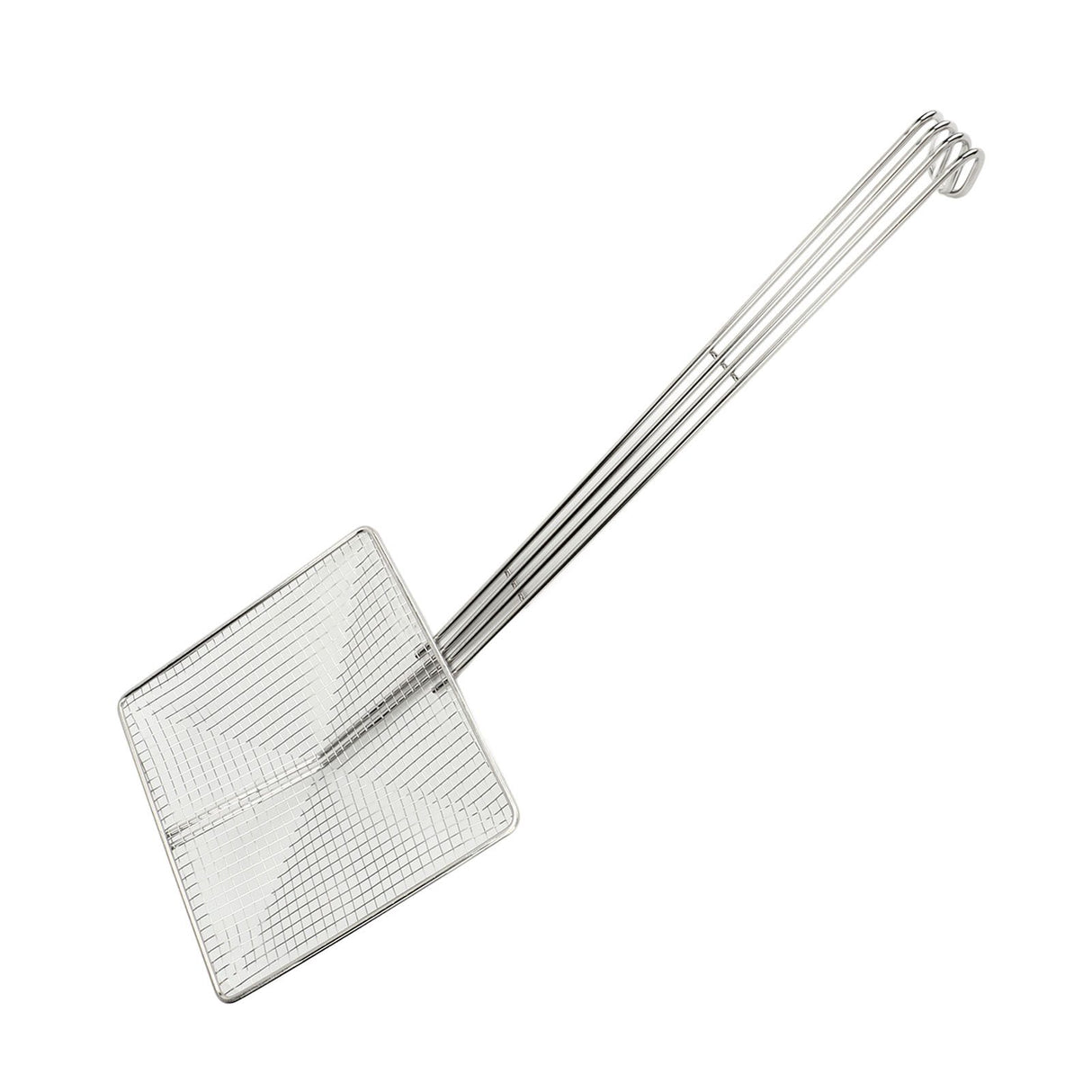 Stainless Steel Square Strainer Skimmer Ladle for Cooking Frying Kitchen Gadgets Mesh Strainer Pasta Strainer Spoon Coarse Mesh