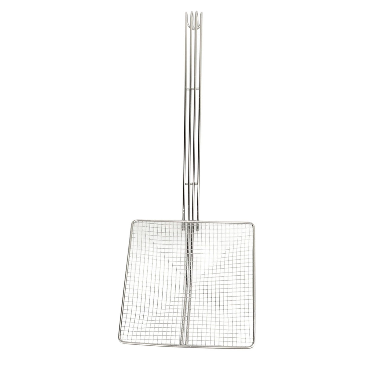 Stainless Steel Square Strainer Skimmer Ladle for Cooking Frying Kitchen Gadgets Mesh Strainer Pasta Strainer Spoon Coarse Mesh