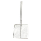 Stainless Steel Square Strainer Skimmer Ladle for Cooking Frying Kitchen Gadgets Mesh Strainer Pasta Strainer Spoon Coarse Mesh - Extra Image