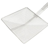 Stainless Steel Square Strainer Skimmer Ladle for Cooking Frying Kitchen Gadgets Mesh Strainer Pasta Strainer Spoon Coarse Mesh