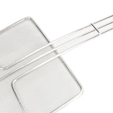 Stainless Steel Square Strainer Skimmer Ladle for Cooking Frying Kitchen Gadgets Mesh Strainer Pasta Strainer Spoon Fine Mesh