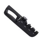 Adjustable Knife Sharpener 4 in 1 Black Sharp Adjustable Kitchen Knife Sharpener for Home Restaurant