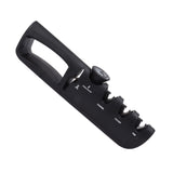 Adjustable Knife Sharpener 4 in 1 Black Sharp Adjustable Kitchen Knife Sharpener for Home Restaurant - Side View