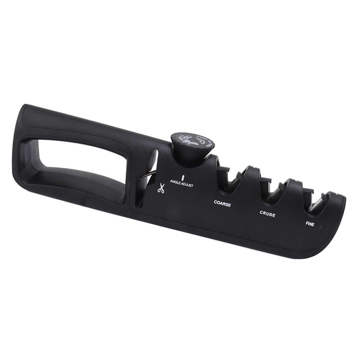 Adjustable Knife Sharpener 4 in 1 Black Sharp Adjustable Kitchen Knife Sharpener for Home Restaurant