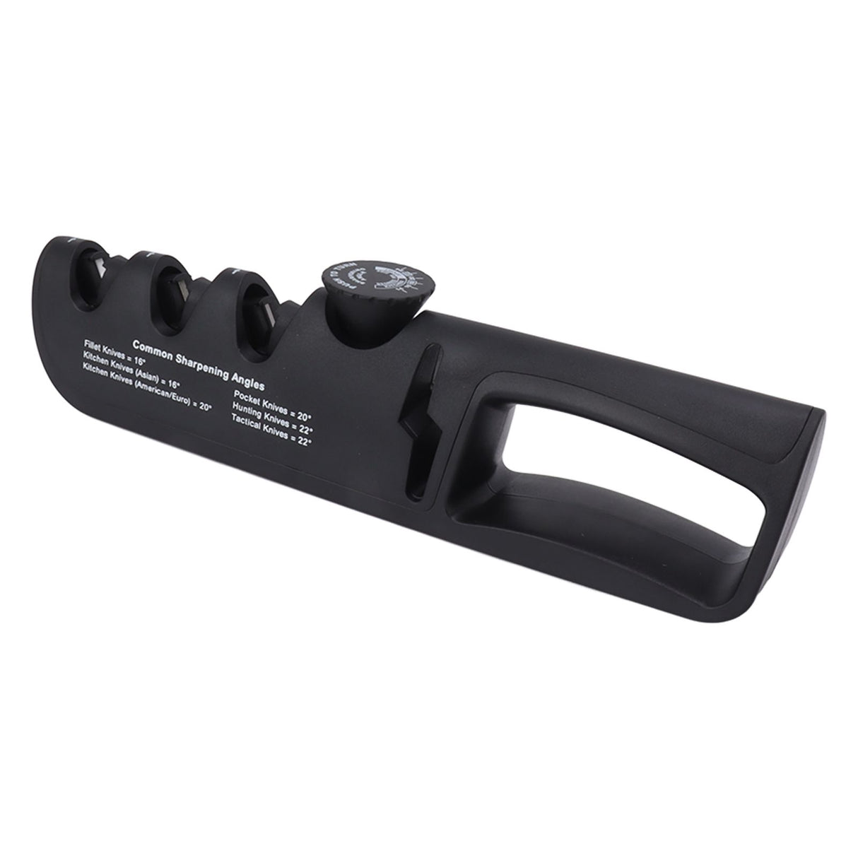 Adjustable Knife Sharpener 4 in 1 Black Sharp Adjustable Kitchen Knife Sharpener for Home Restaurant