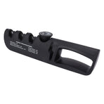Adjustable Knife Sharpener 4 in 1 Black Sharp Adjustable Kitchen Knife Sharpener for Home Restaurant