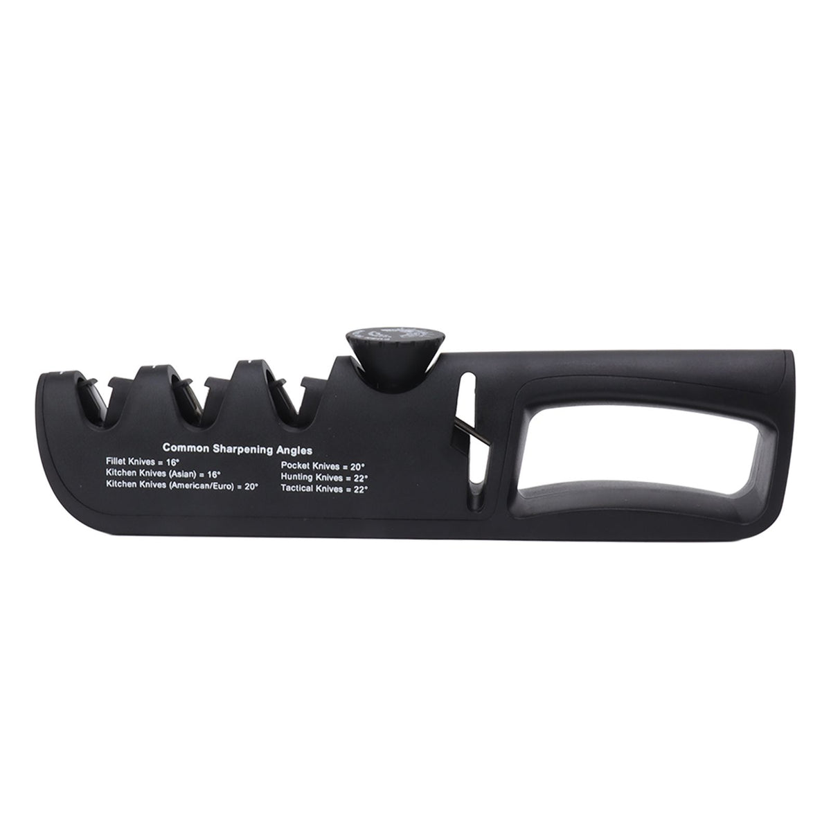 Adjustable Knife Sharpener 4 in 1 Black Sharp Adjustable Kitchen Knife Sharpener for Home Restaurant