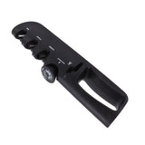 Adjustable Knife Sharpener 4 in 1 Black Sharp Adjustable Kitchen Knife Sharpener for Home Restaurant