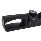 Adjustable Knife Sharpener 4 in 1 Black Sharp Adjustable Kitchen Knife Sharpener for Home Restaurant