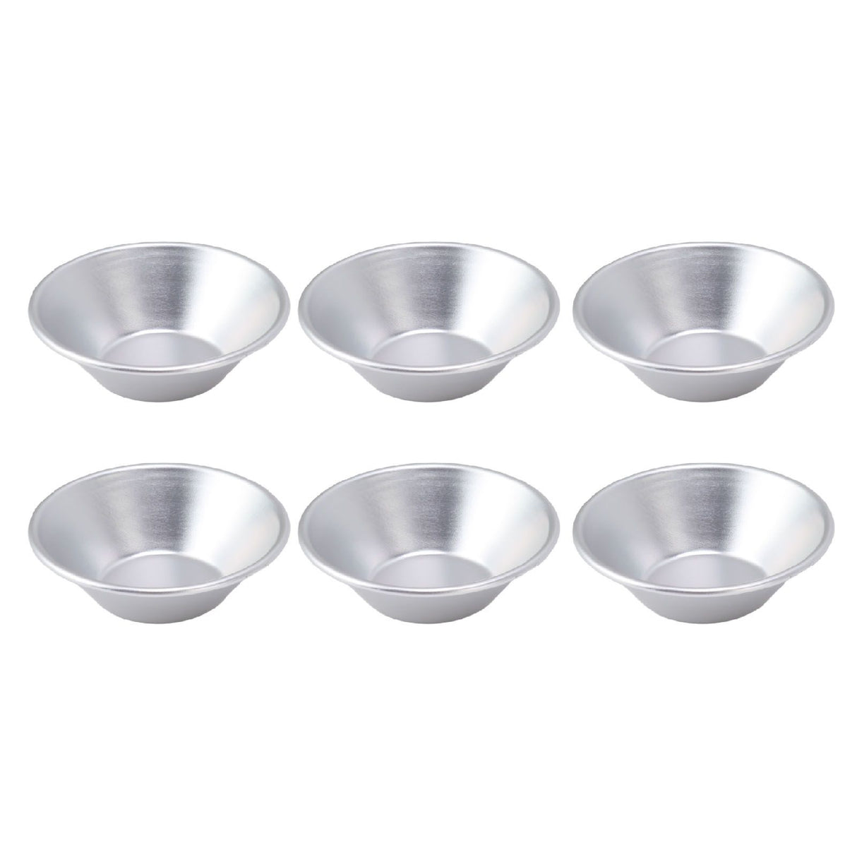 25Pcs Aluminum Egg Tart Molds Small Tart Pie Tin Mini Cupcake Cake Muffin Cookie Mold Baking Cups for Baking