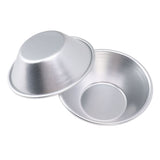 25Pcs Aluminum Egg Tart Molds Small Tart Pie Tin Mini Cupcake Cake Muffin Cookie Mold Baking Cups for Baking - Extra Image